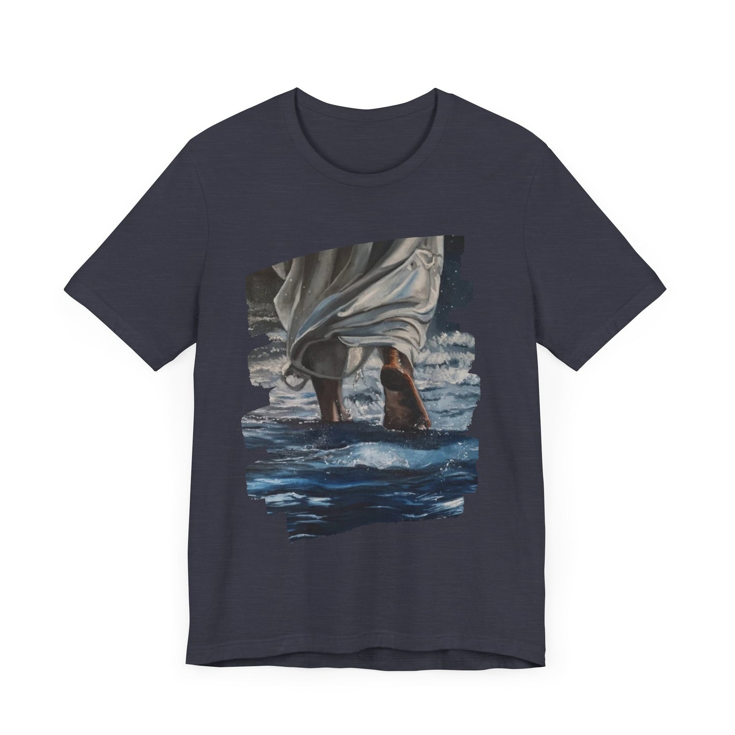 Walking on Faith Unisex Short Sleeve Tee - Embrace the Calm