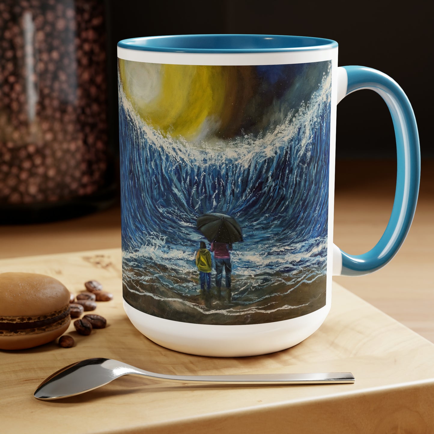 He Made a Way Two-Tone Coffee Mugs, 15oz