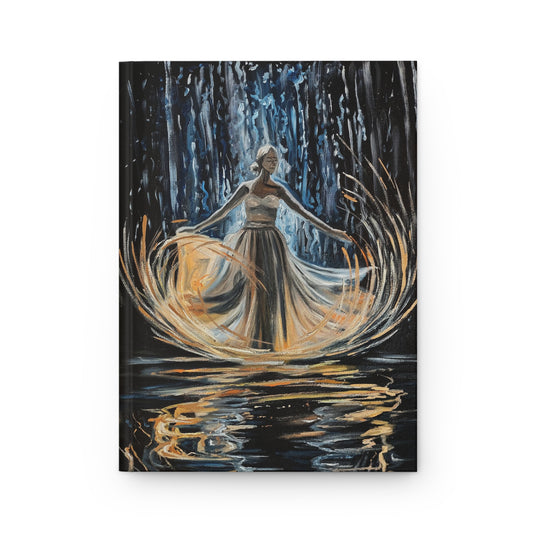 Baptized in Fire and Water Hardcover Journal Matte