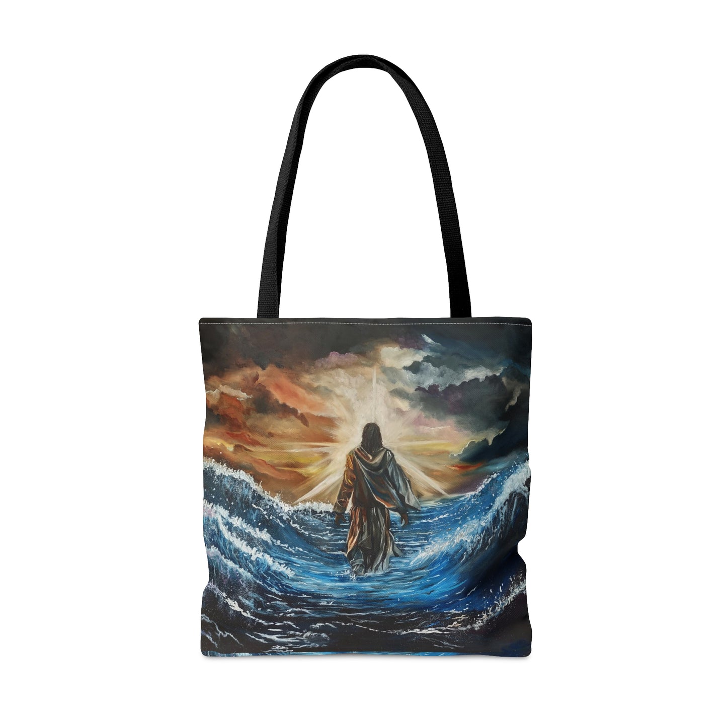 Here as in Heaven Tote Bag (AOP)