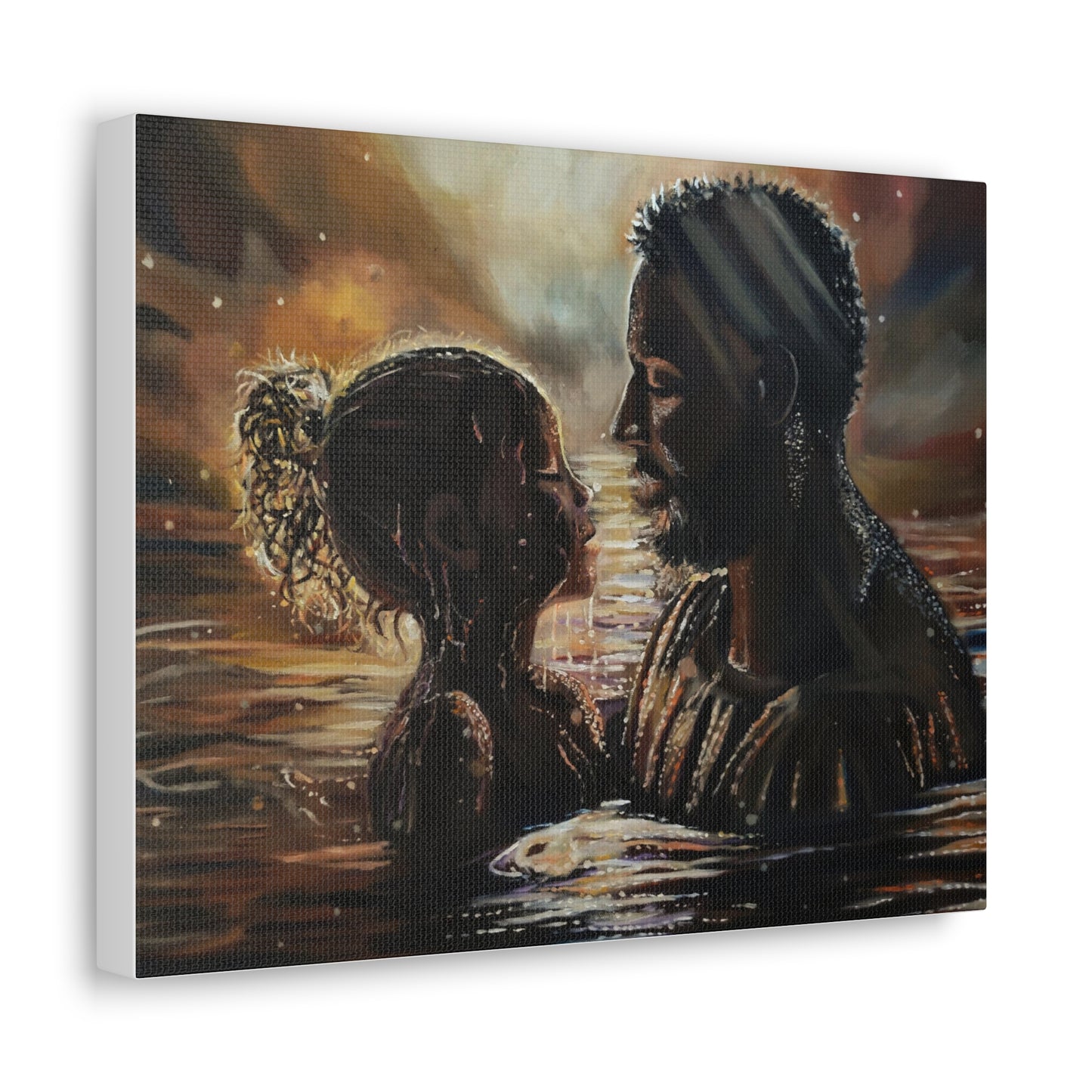Baptized into Glory Canvas Gallery Wraps