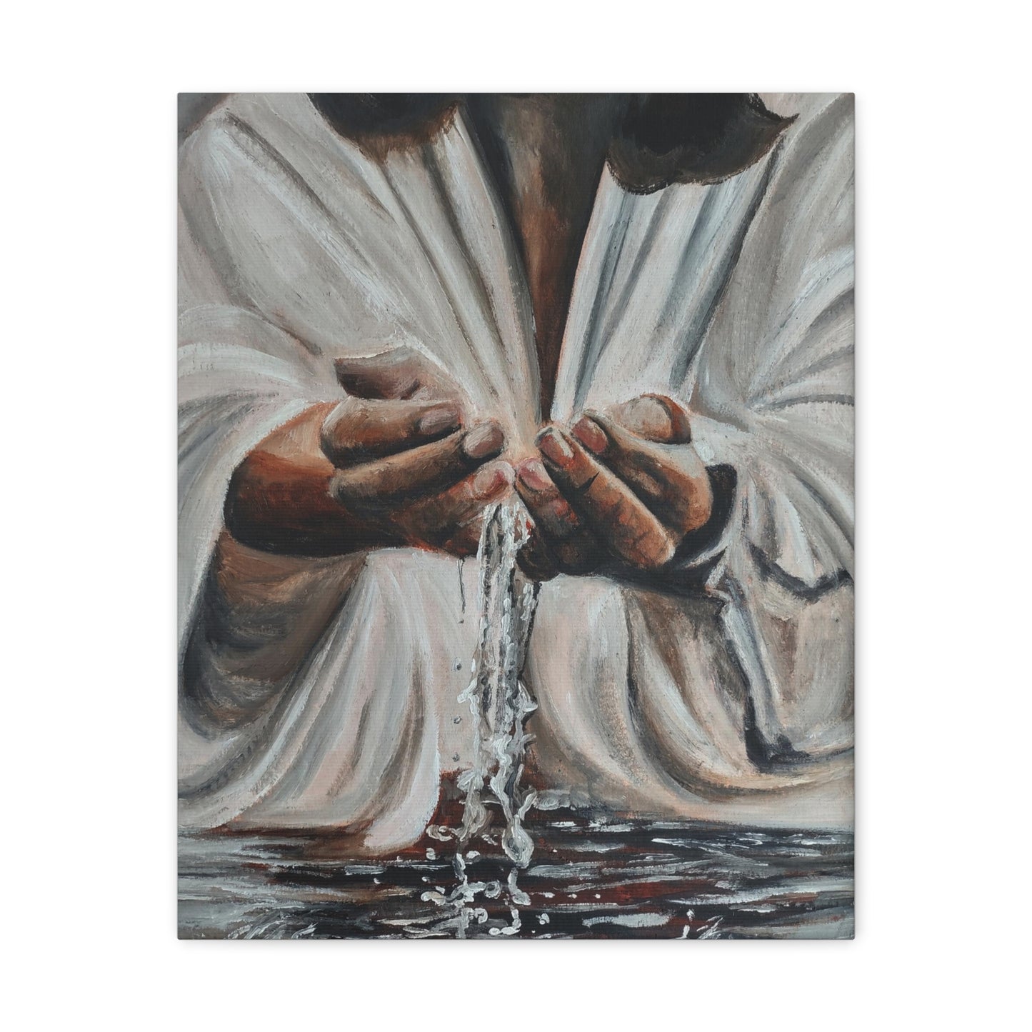 In His Hands Canvas Gallery Wraps