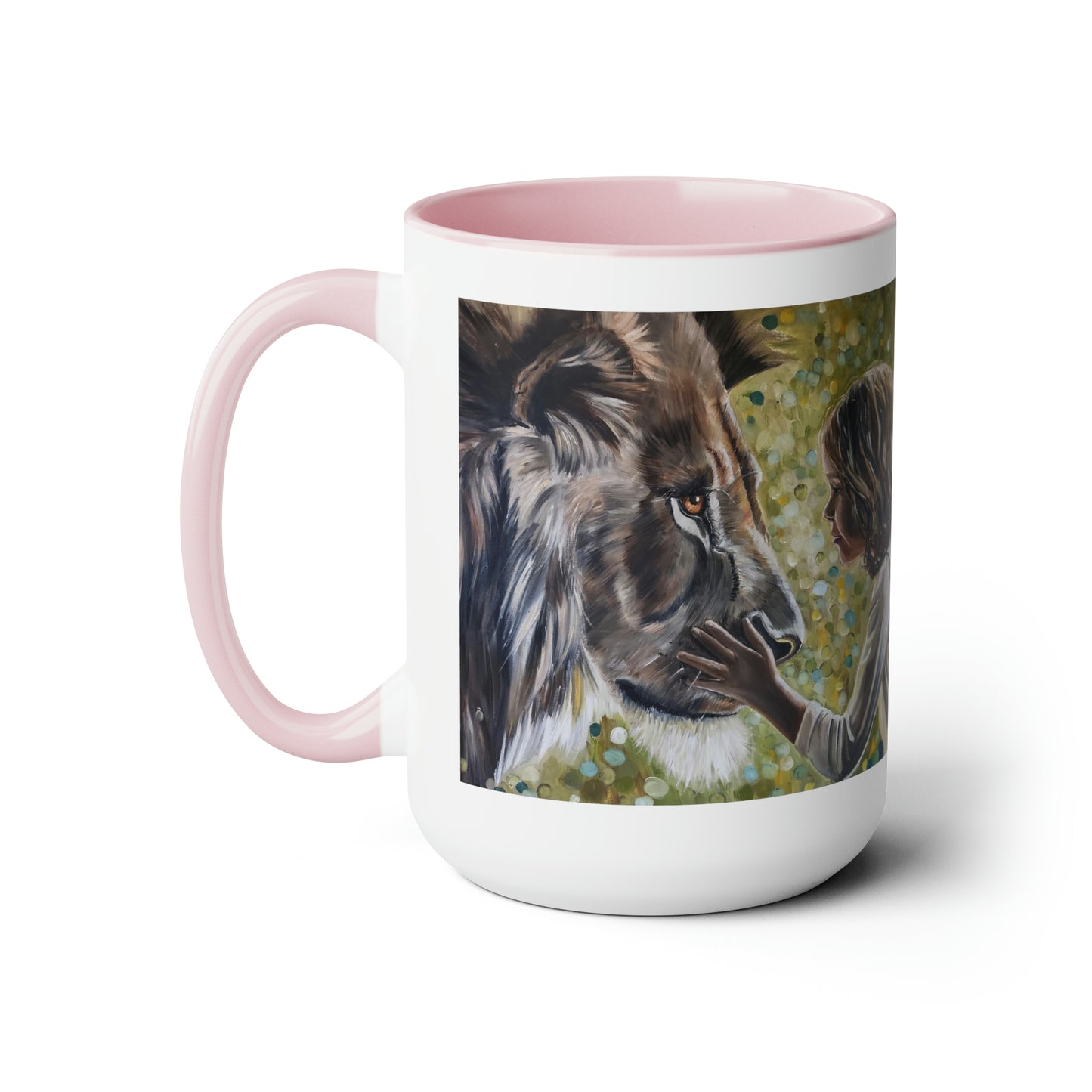 To Look into Your Eyes Two-Tone Coffee Mugs, 15oz