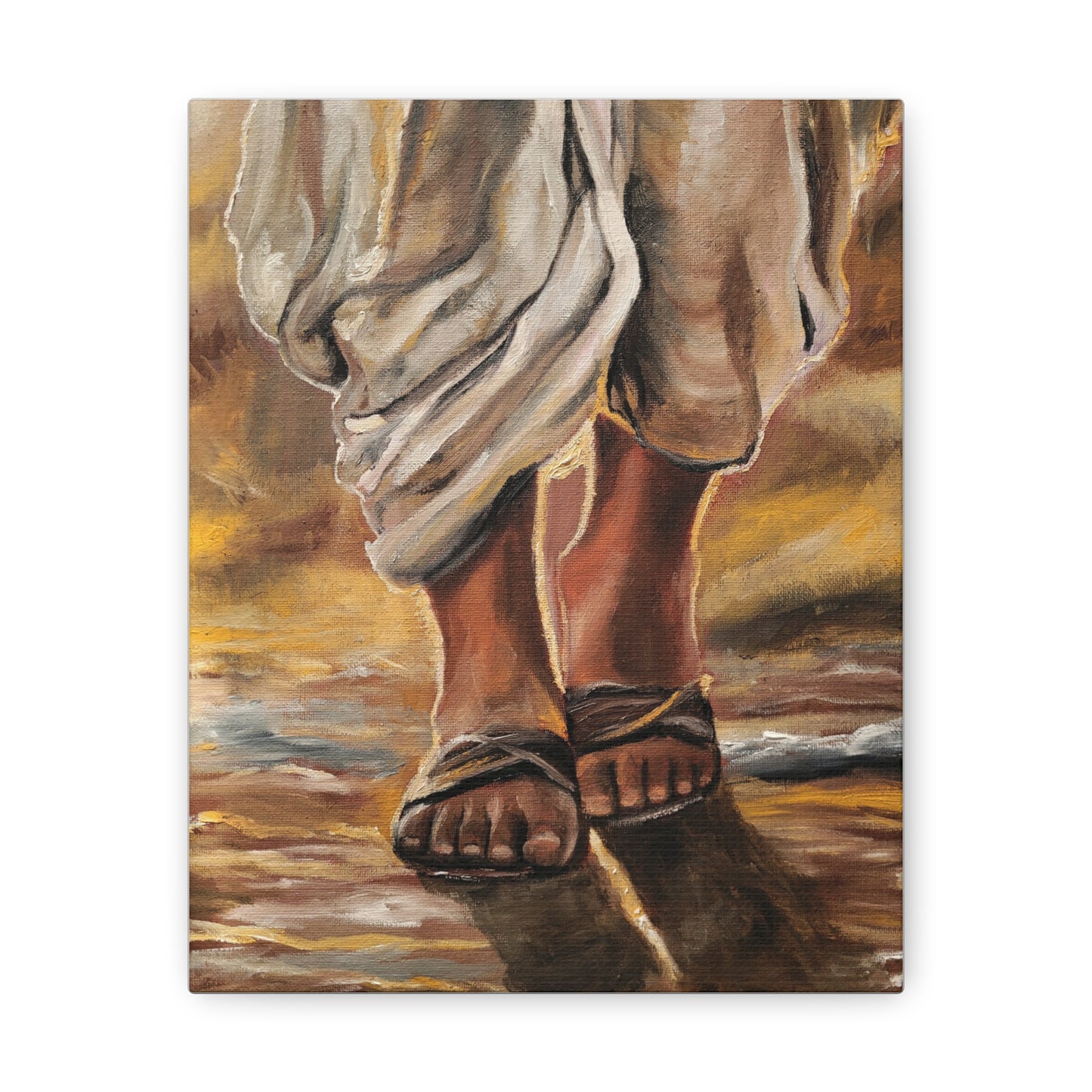 At the Feet of Jesus Canvas Gallery Wraps