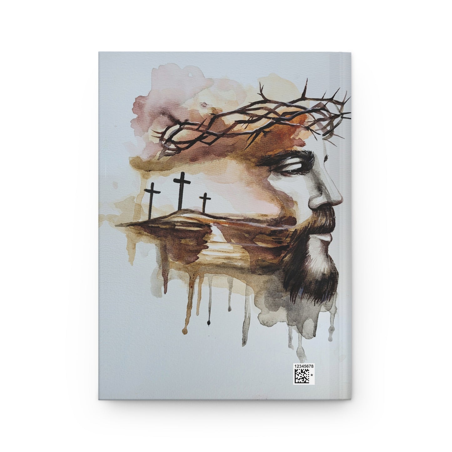 You Made a Way Inspirational Hardcover Journal with Christ's Image - Perfect for Reflection and Faith