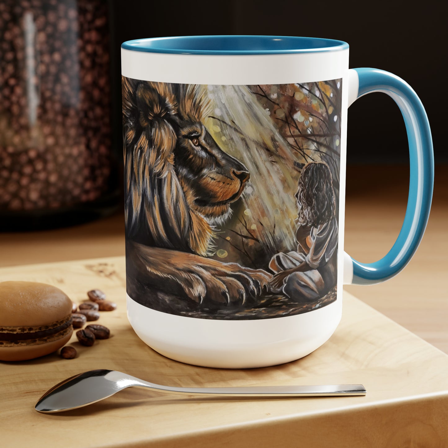The Residue of Glory Two-Tone Coffee Mugs, 15oz