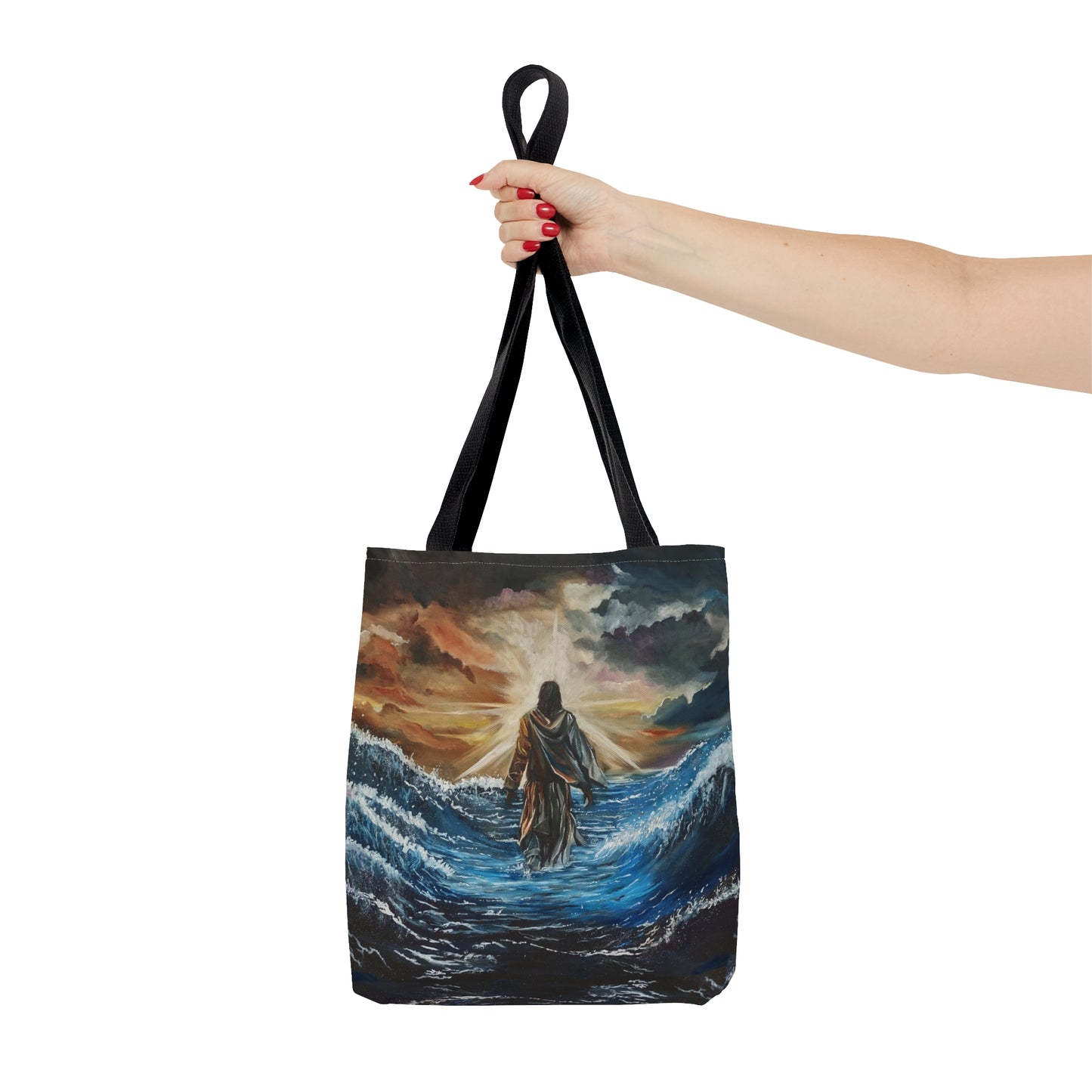 Here as in Heaven Tote Bag (AOP)