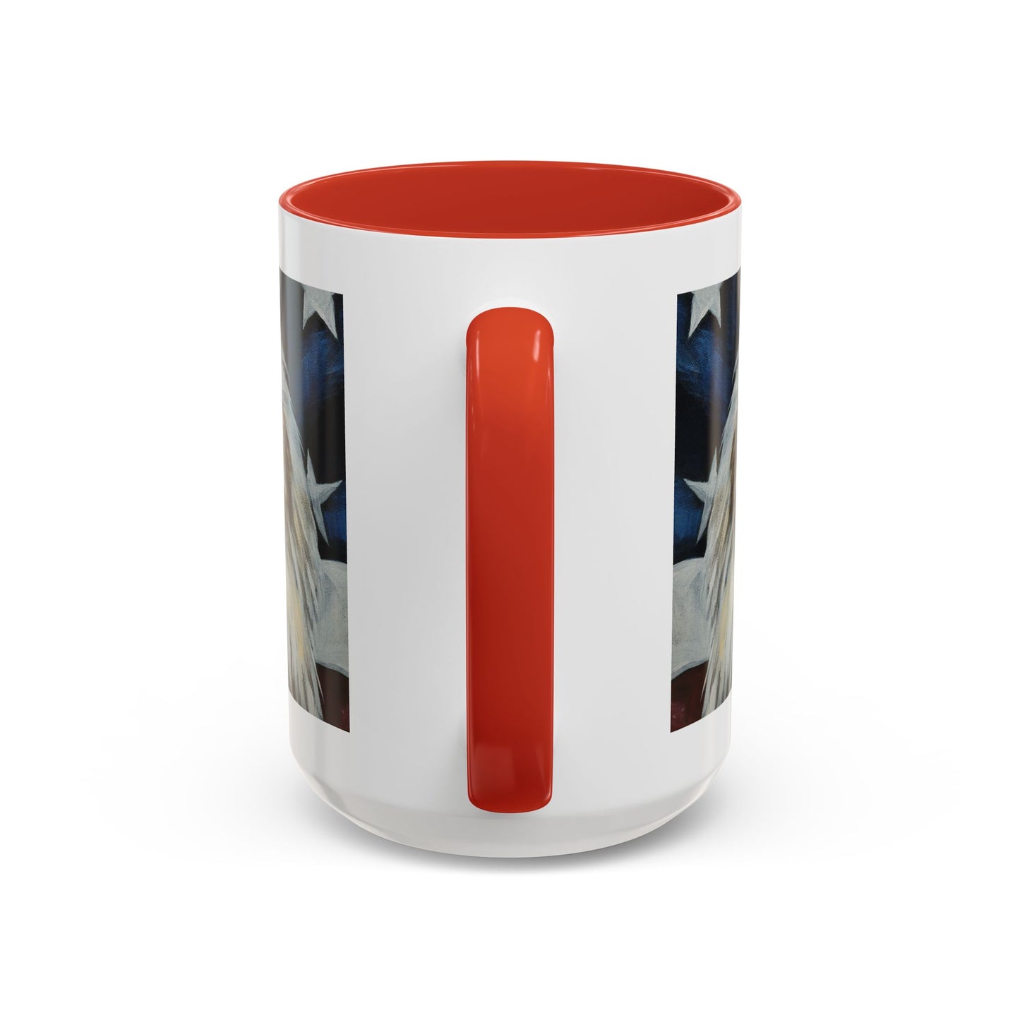 In God we Trust Accent Coffee Mug (15oz)