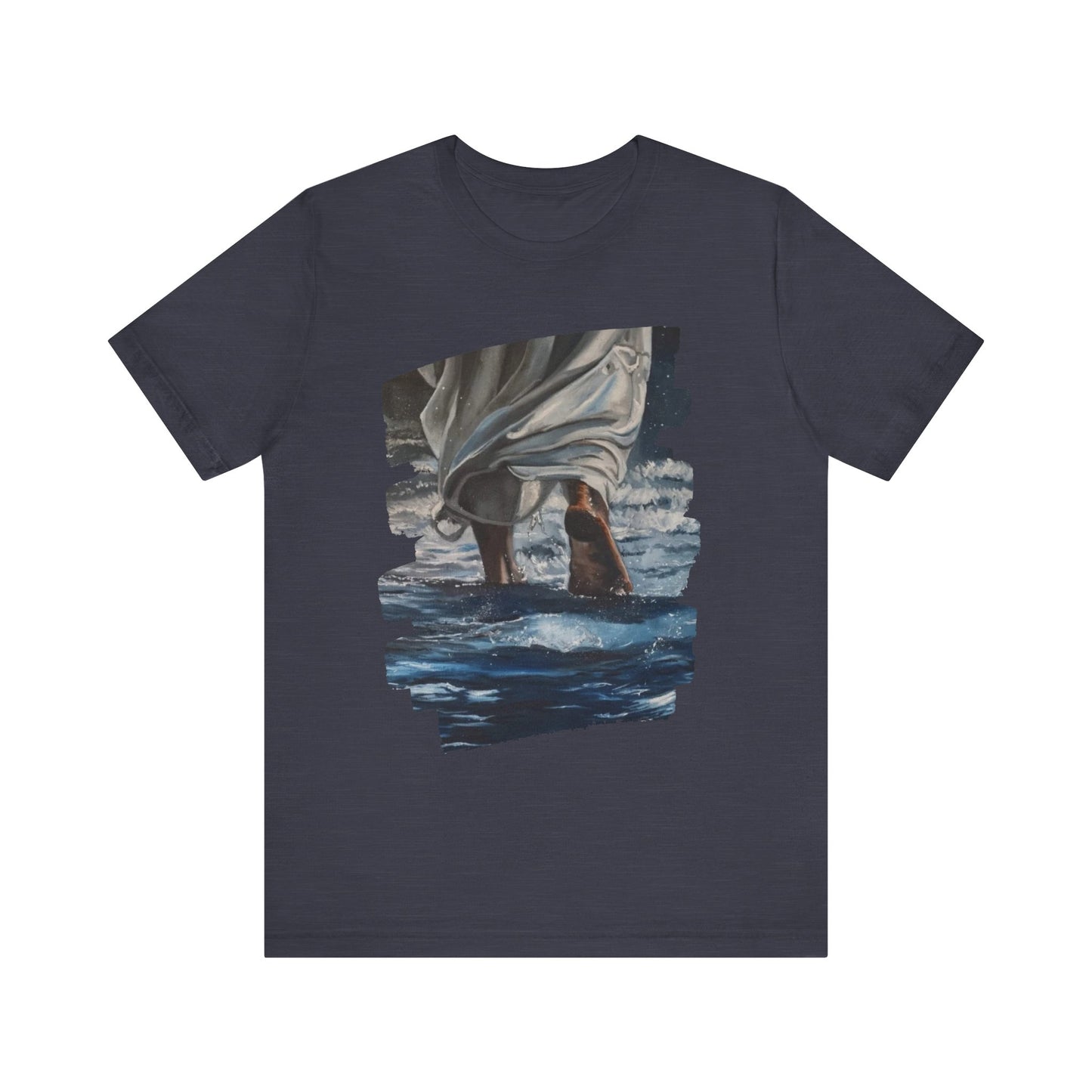 Walking on Faith Unisex Short Sleeve Tee - Embrace the Calm