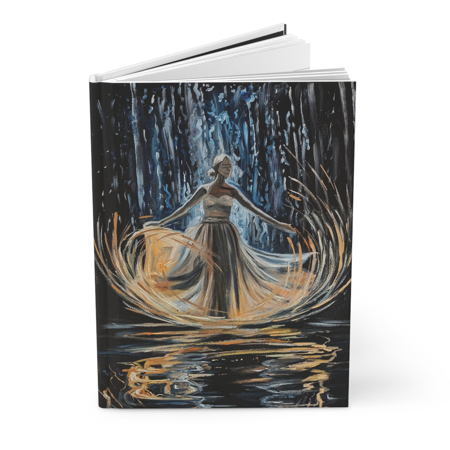 Baptized in Fire and Water Hardcover Journal Matte