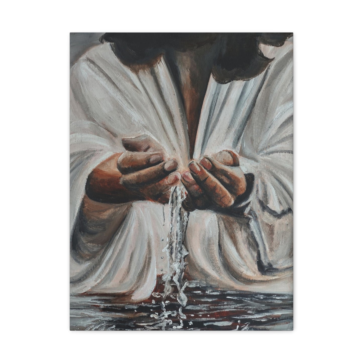 In His Hands Canvas Gallery Wraps
