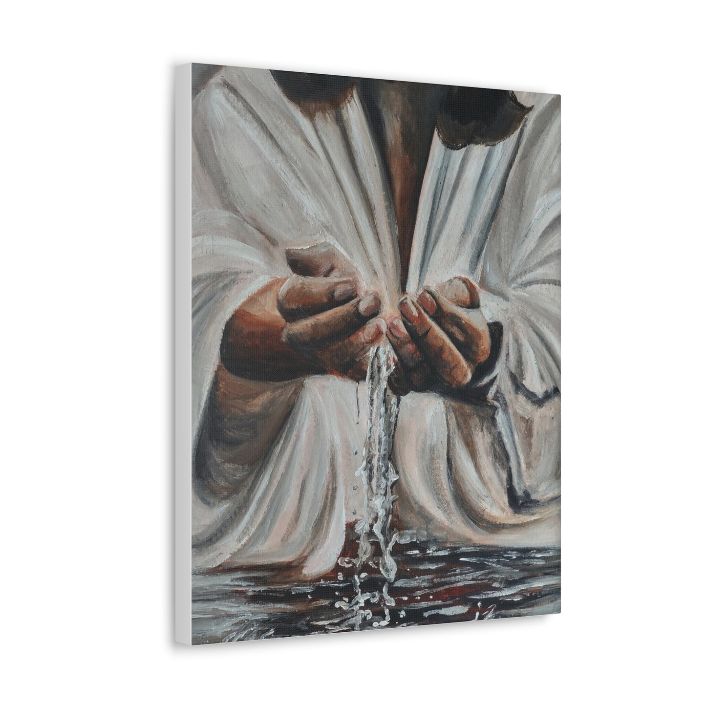 In His Hands Canvas Gallery Wraps