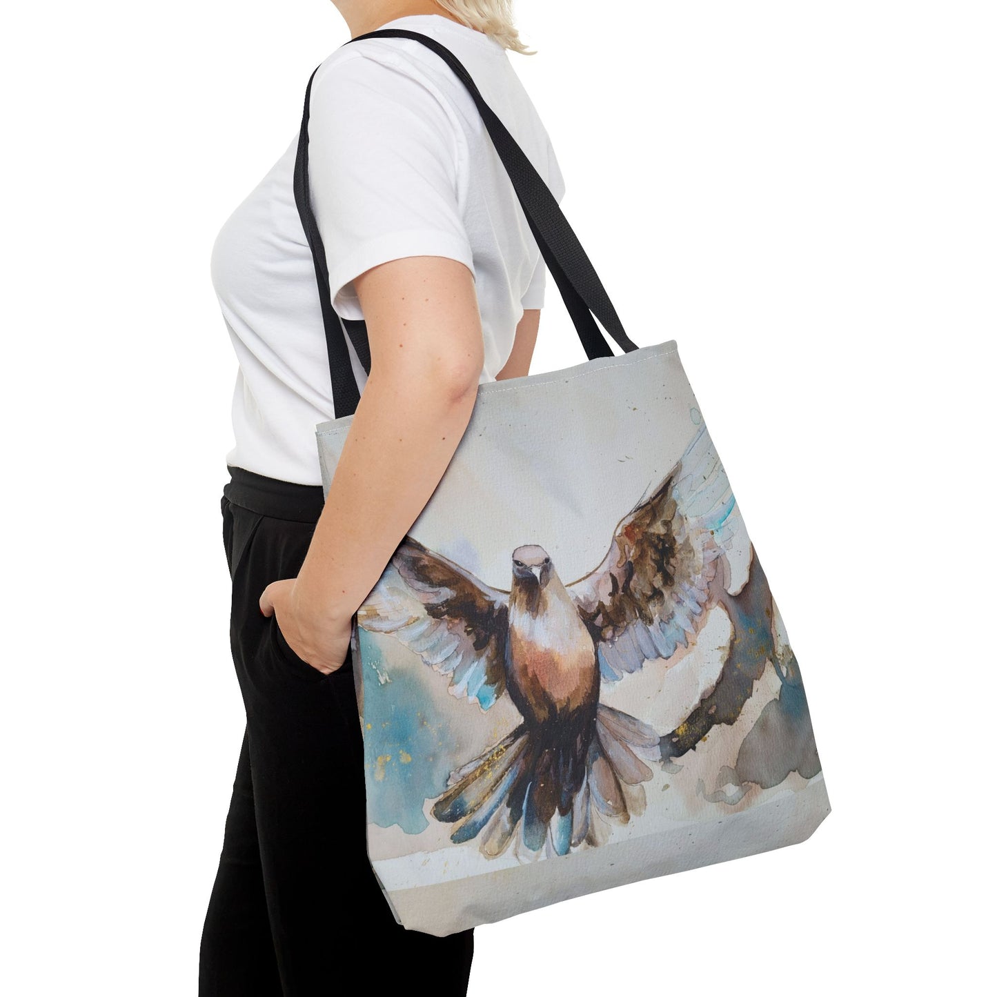 Ever-Present Help Dove Tote Bag - Stylish Eco-Friendly Shopper, Great for Nature Lovers, Gift for Birdwatchers, Art Lover's Tote, Everyday Use