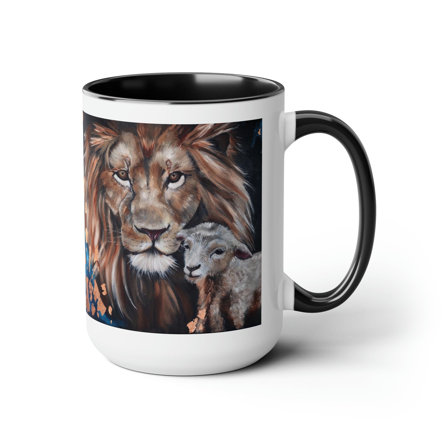 In the Secret Place Two-Tone Coffee Mugs, 15oz