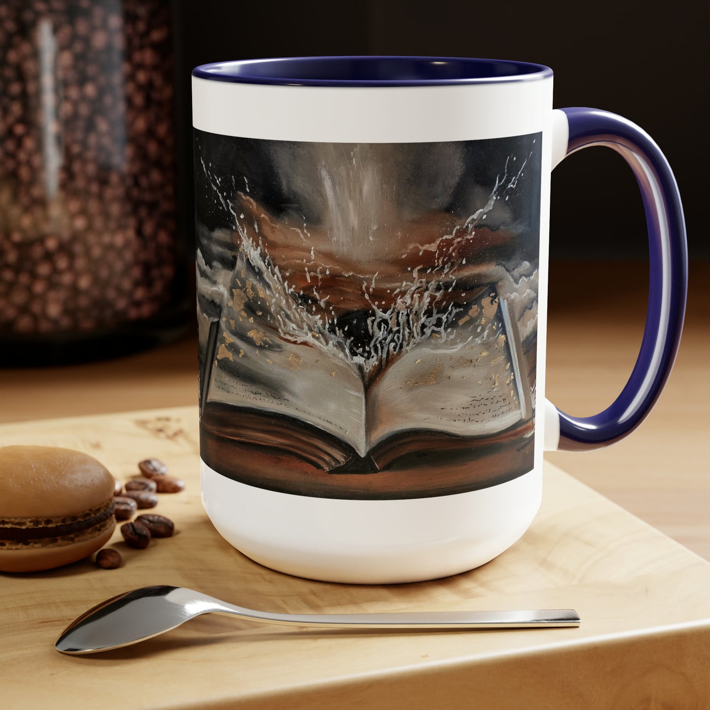 Washed by the Word Two-Tone Coffee Mugs, 15oz
