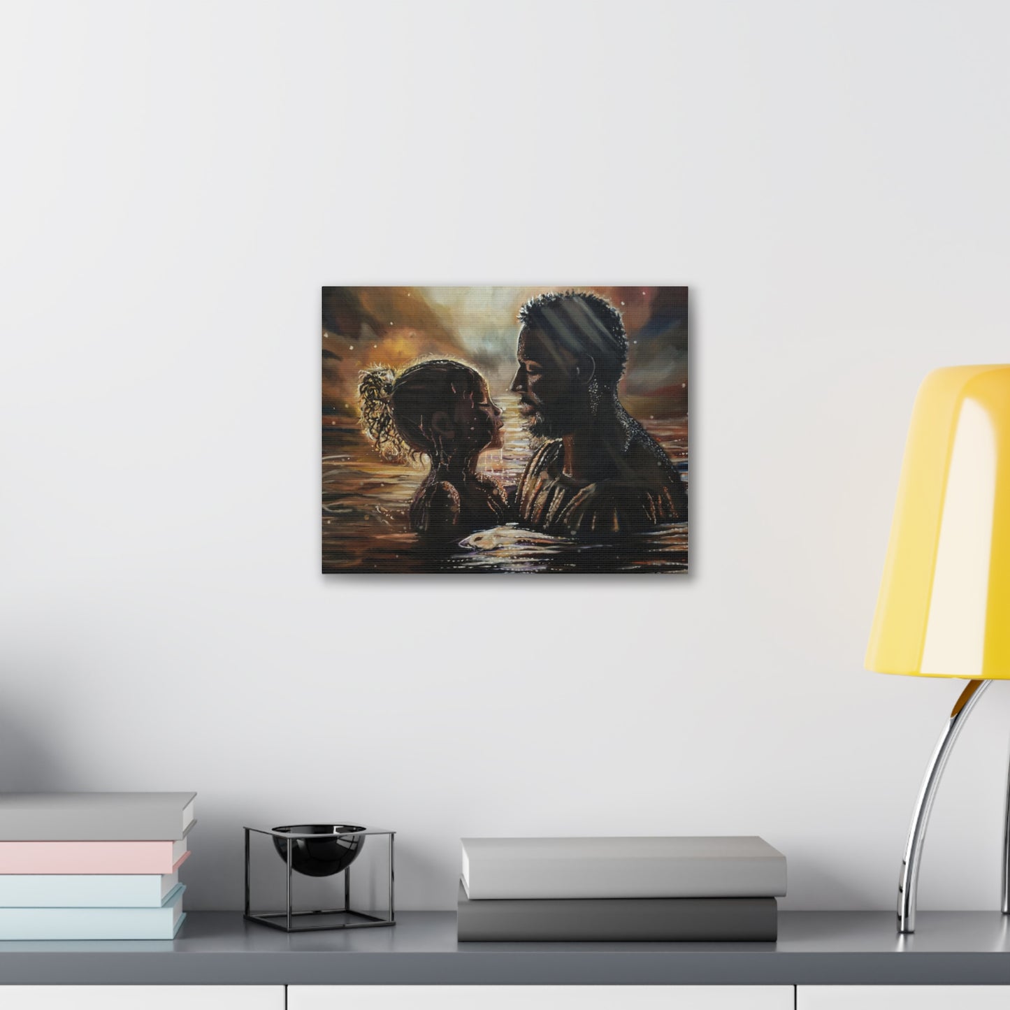 Baptized into Glory Canvas Gallery Wraps