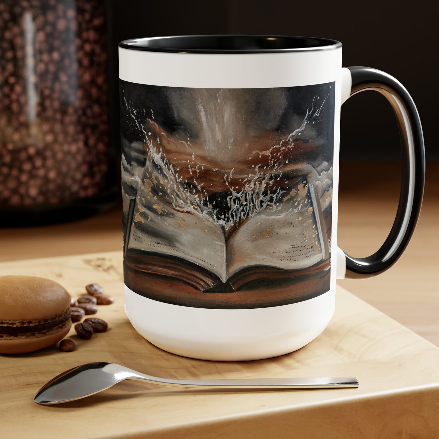 Washed by the Word Two-Tone Coffee Mugs, 15oz