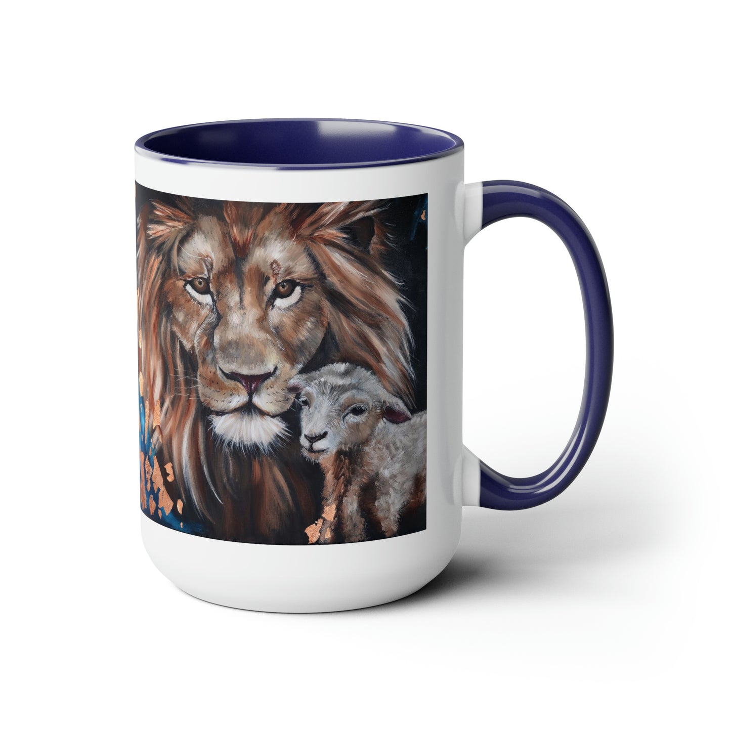 In the Secret Place Two-Tone Coffee Mugs, 15oz