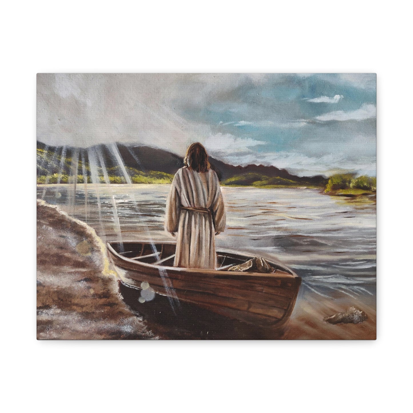 He Calms the Seas Canvas Gallery Wraps