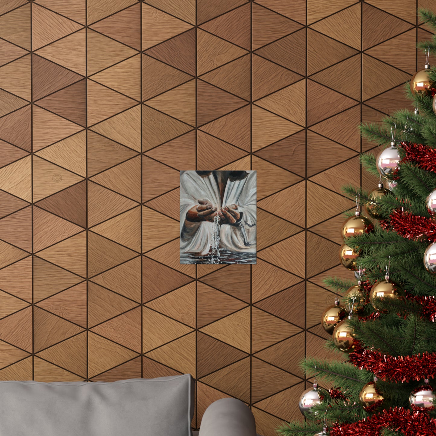 In His Hands Matte Vertical Posters