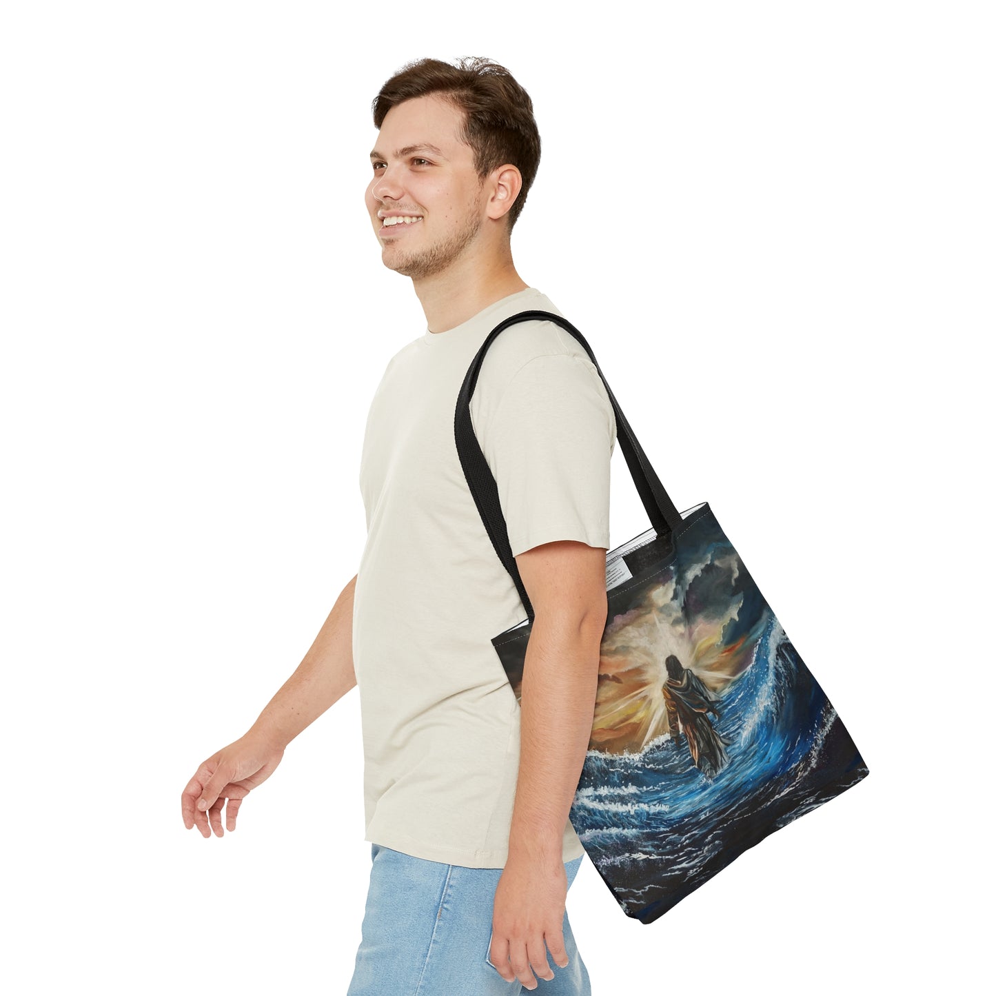 Here as in Heaven Tote Bag (AOP)