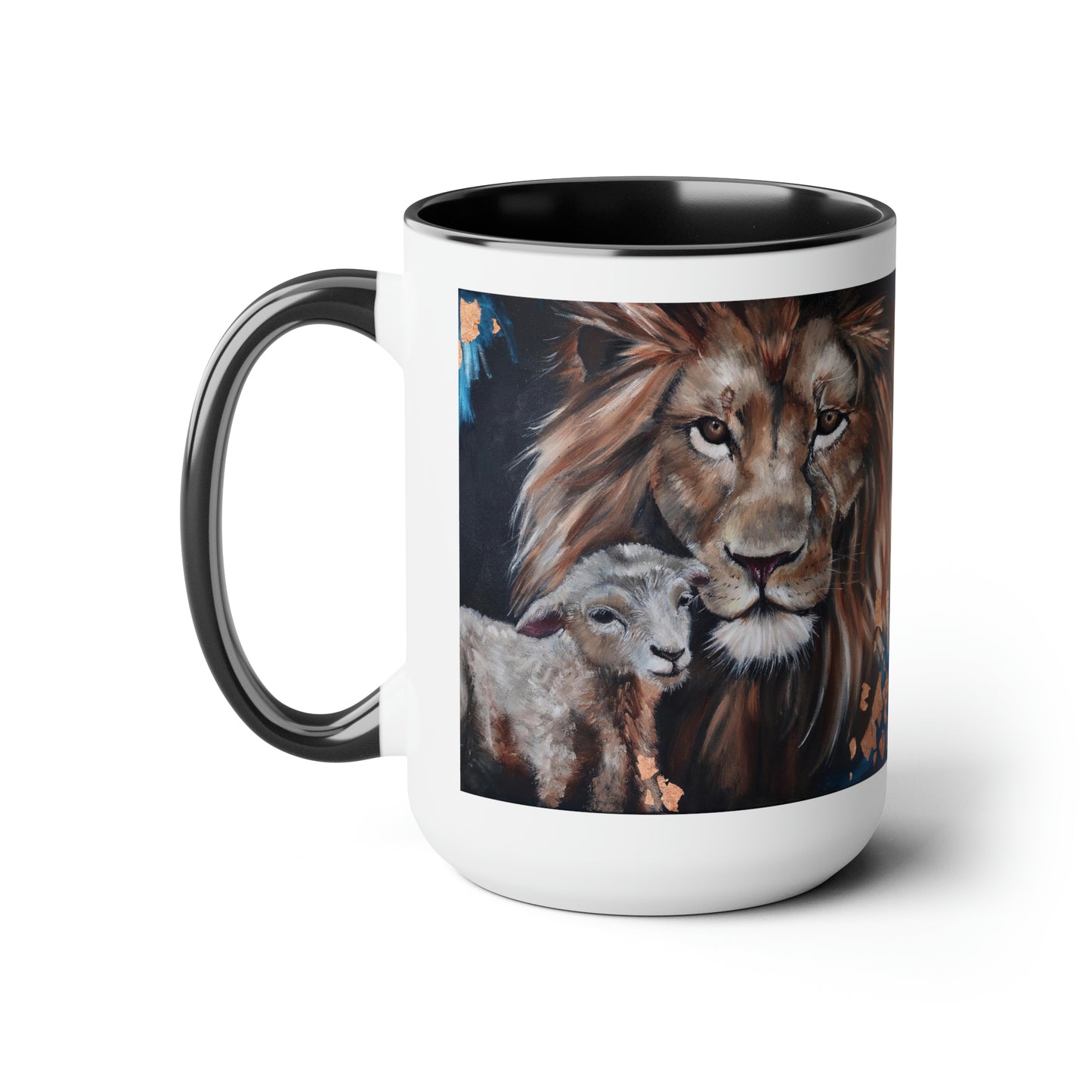 In the Secret Place Two-Tone Coffee Mugs, 15oz