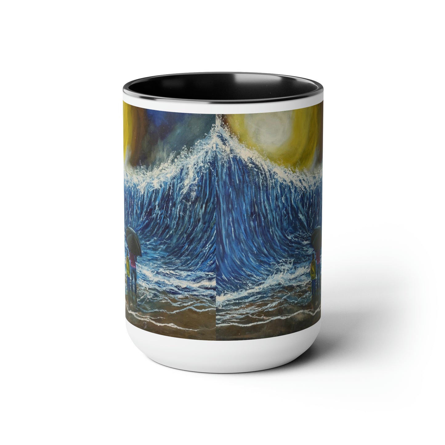He Made a Way Two-Tone Coffee Mugs, 15oz