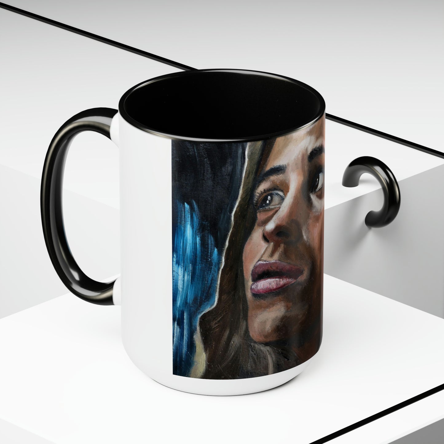 How can this Be? Two-Tone Coffee Mugs, 15oz