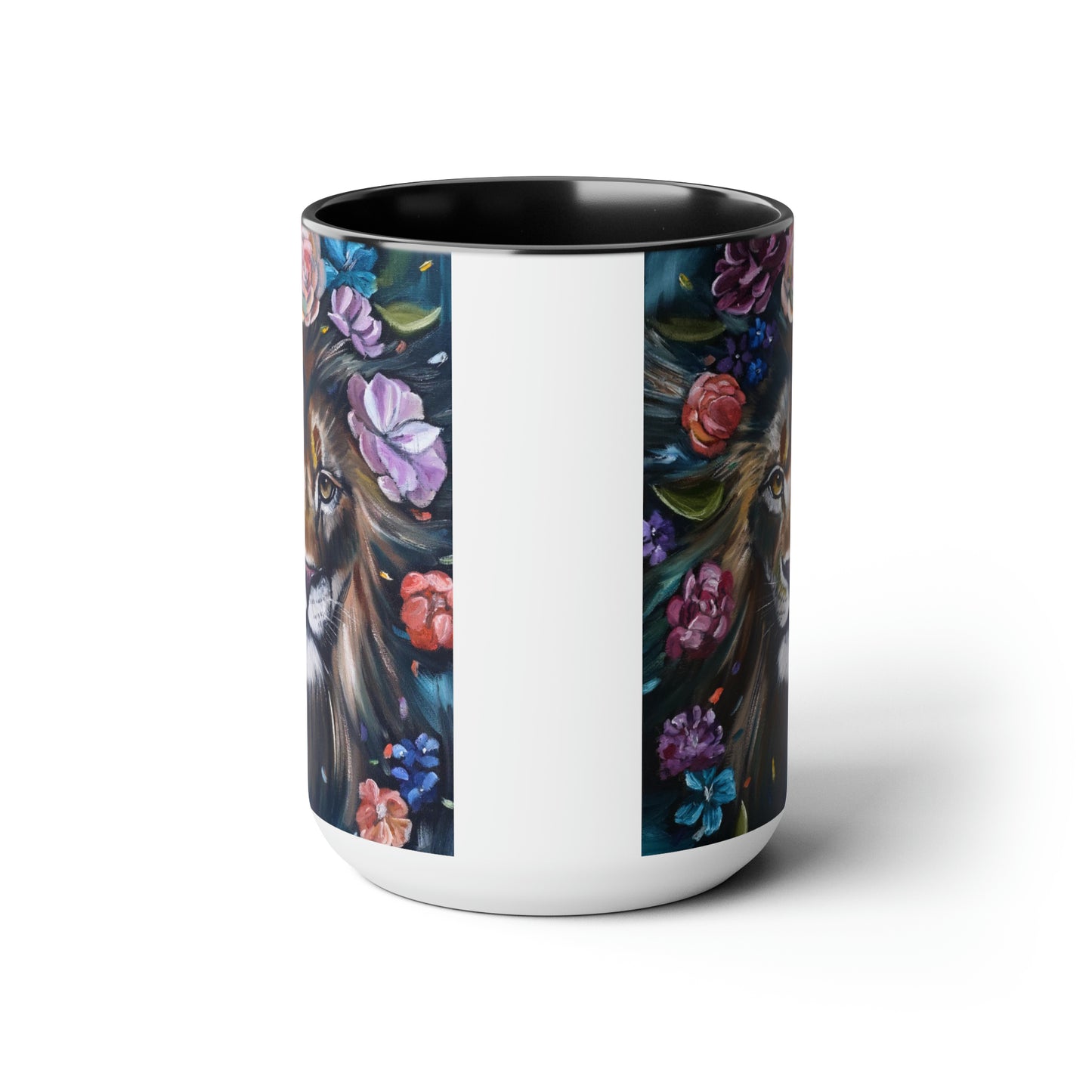 A Fragrant Offering Two-Tone Coffee Mugs, 15oz