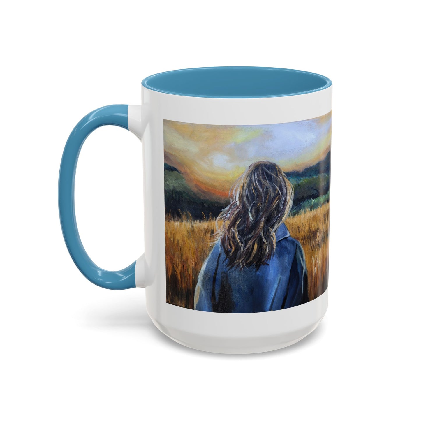 In the Waiting Accent Coffee Mug 15oz)