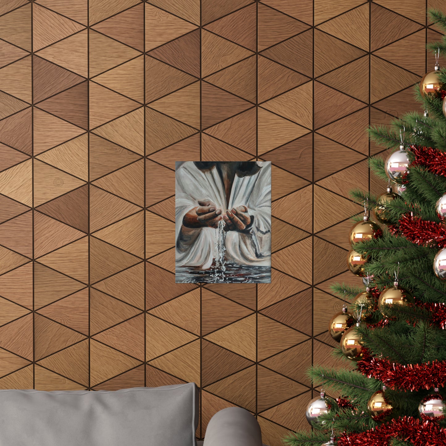 In His Hands Matte Vertical Posters