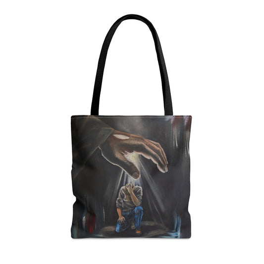 Covering I Tote Bag (AOP)