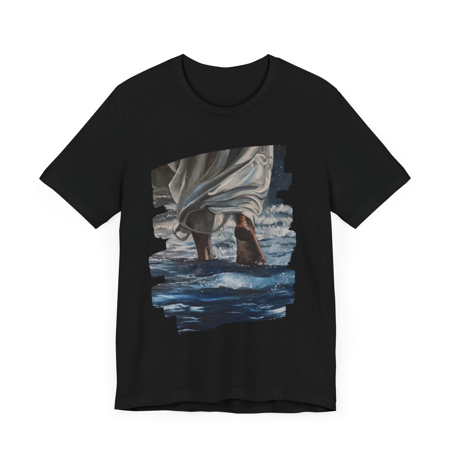 Walking on Faith Unisex Short Sleeve Tee - Embrace the Calm