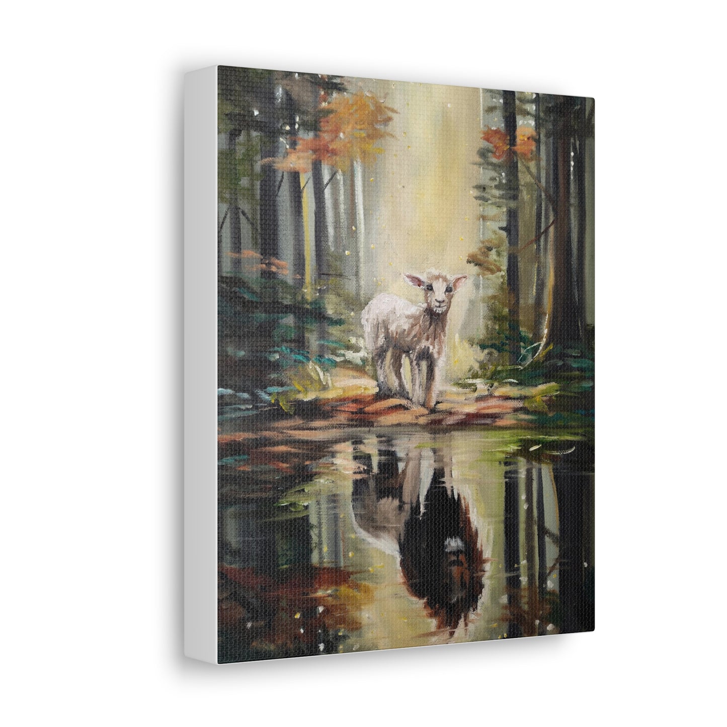 Reflections of a King Canvas Gallery Wraps