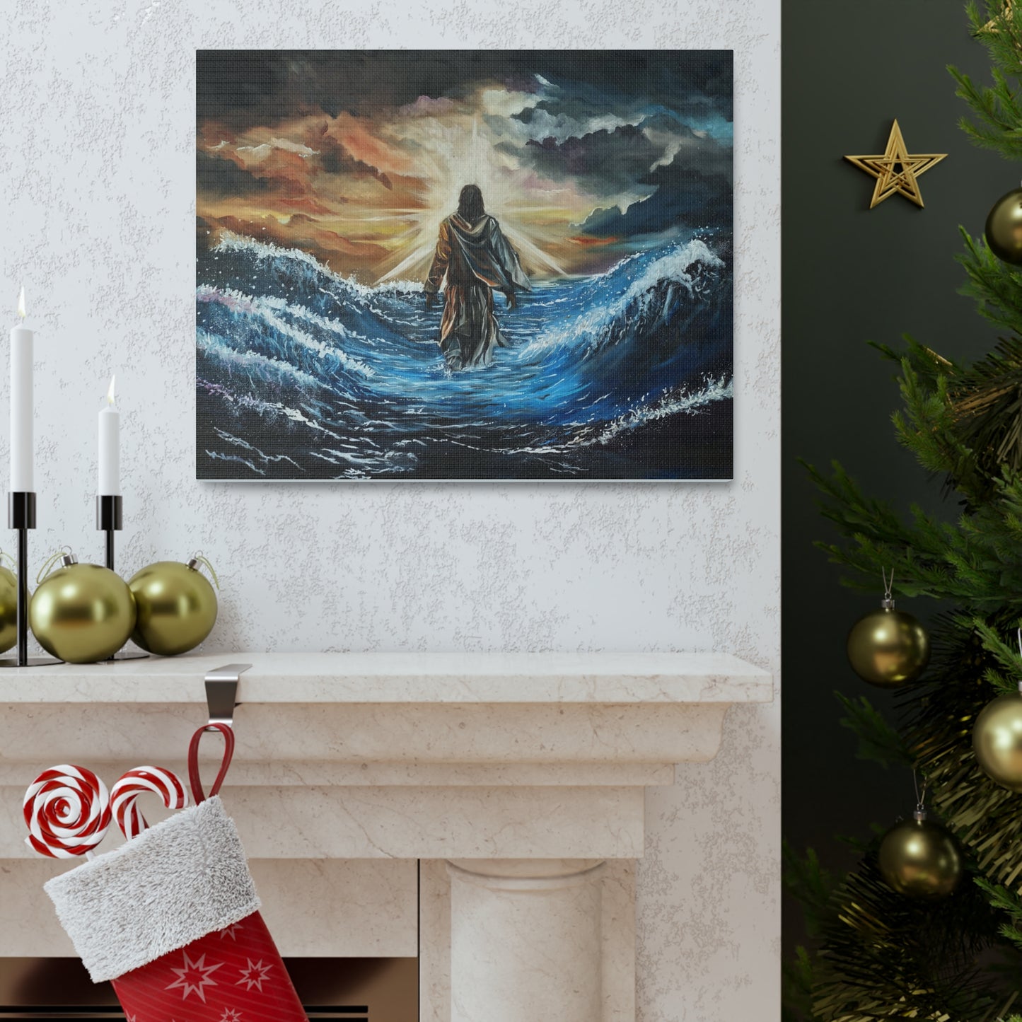 Here as in Heaven Canvas Gallery Wraps