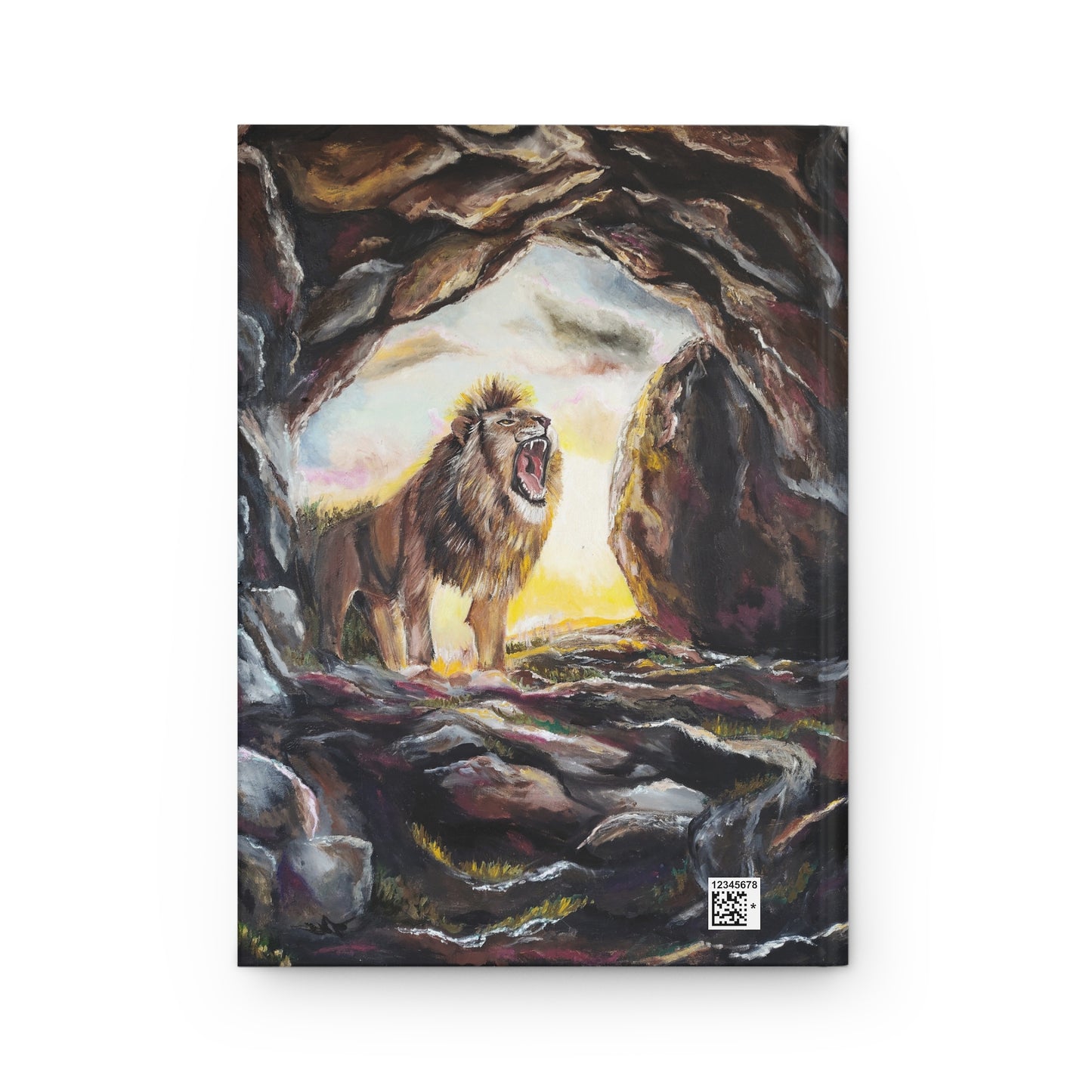 Resurrection Power Follow Me Hardcover Journal - Matte Finish with Uplifting Artwork