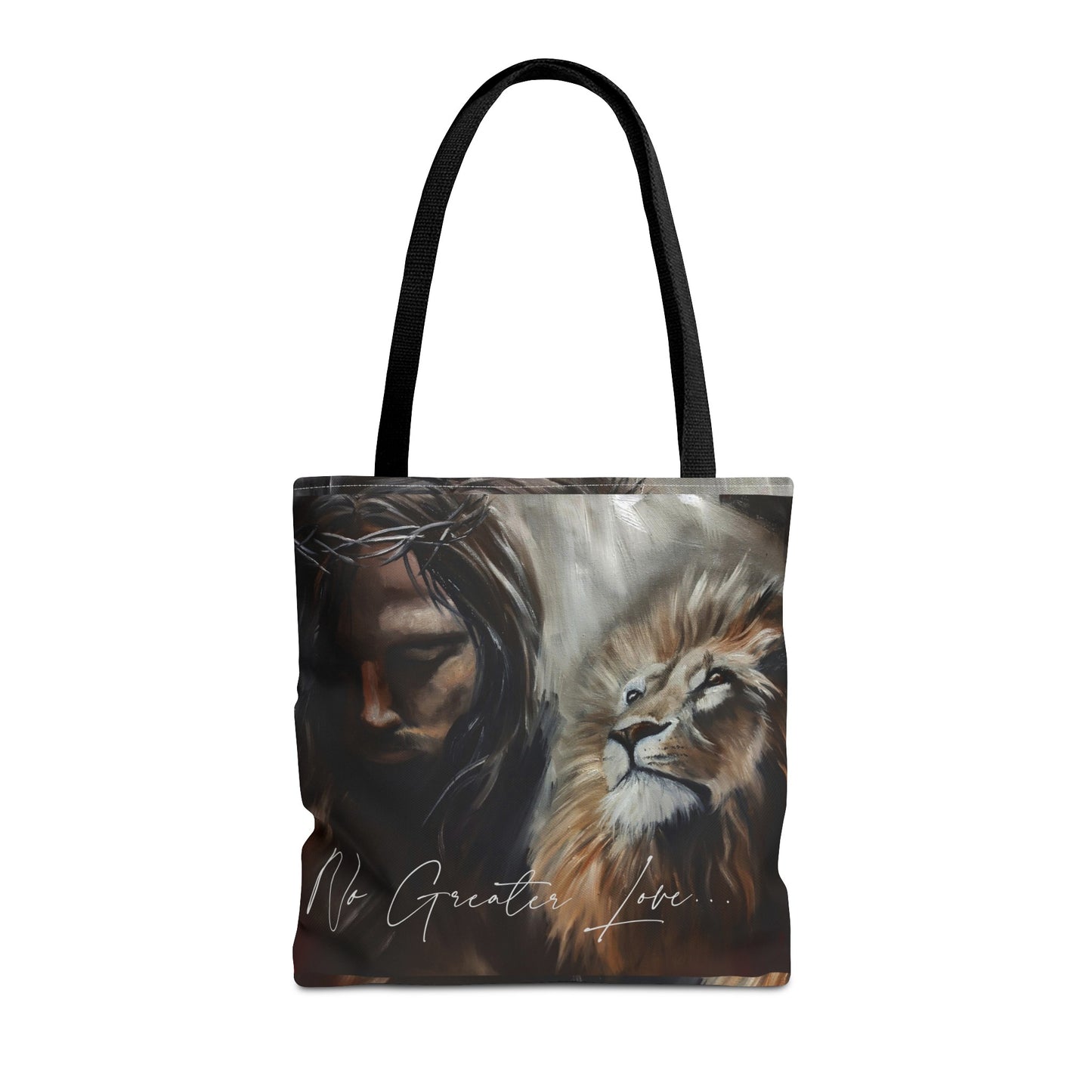 No Greater Love Tote Bag (AOP)