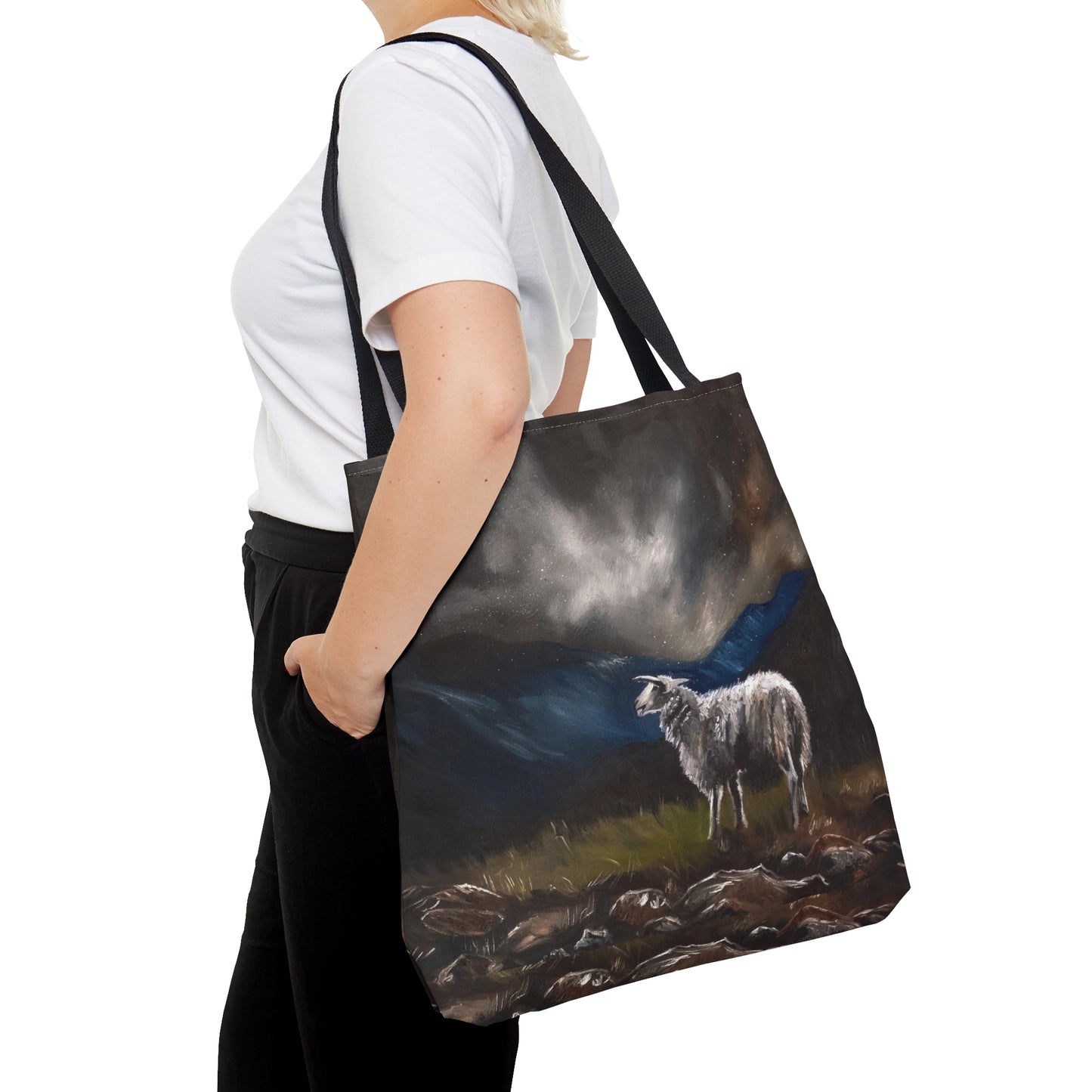 The Lord is my Shepherd Tote Bag (AOP)