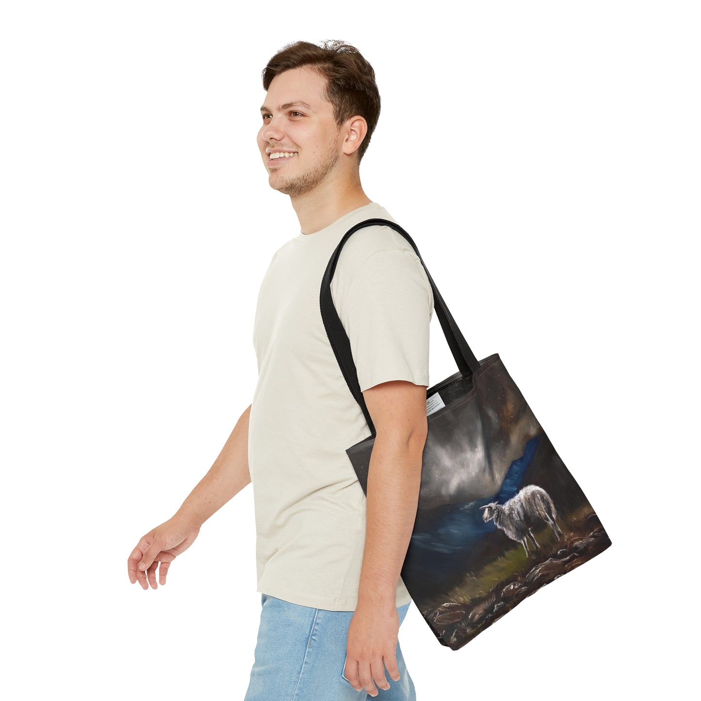 The Lord is my Shepherd Tote Bag (AOP)