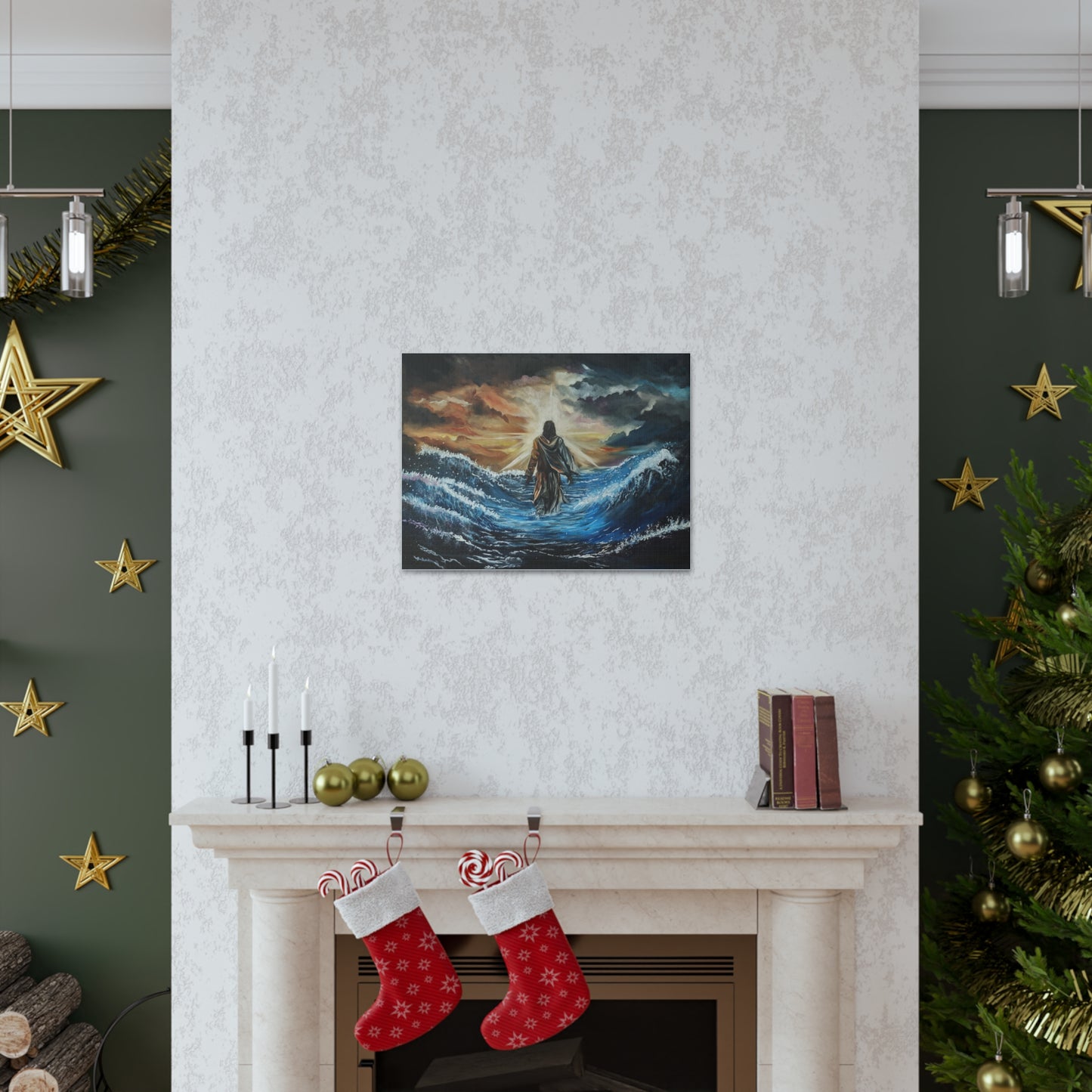 Here as in Heaven Canvas Gallery Wraps