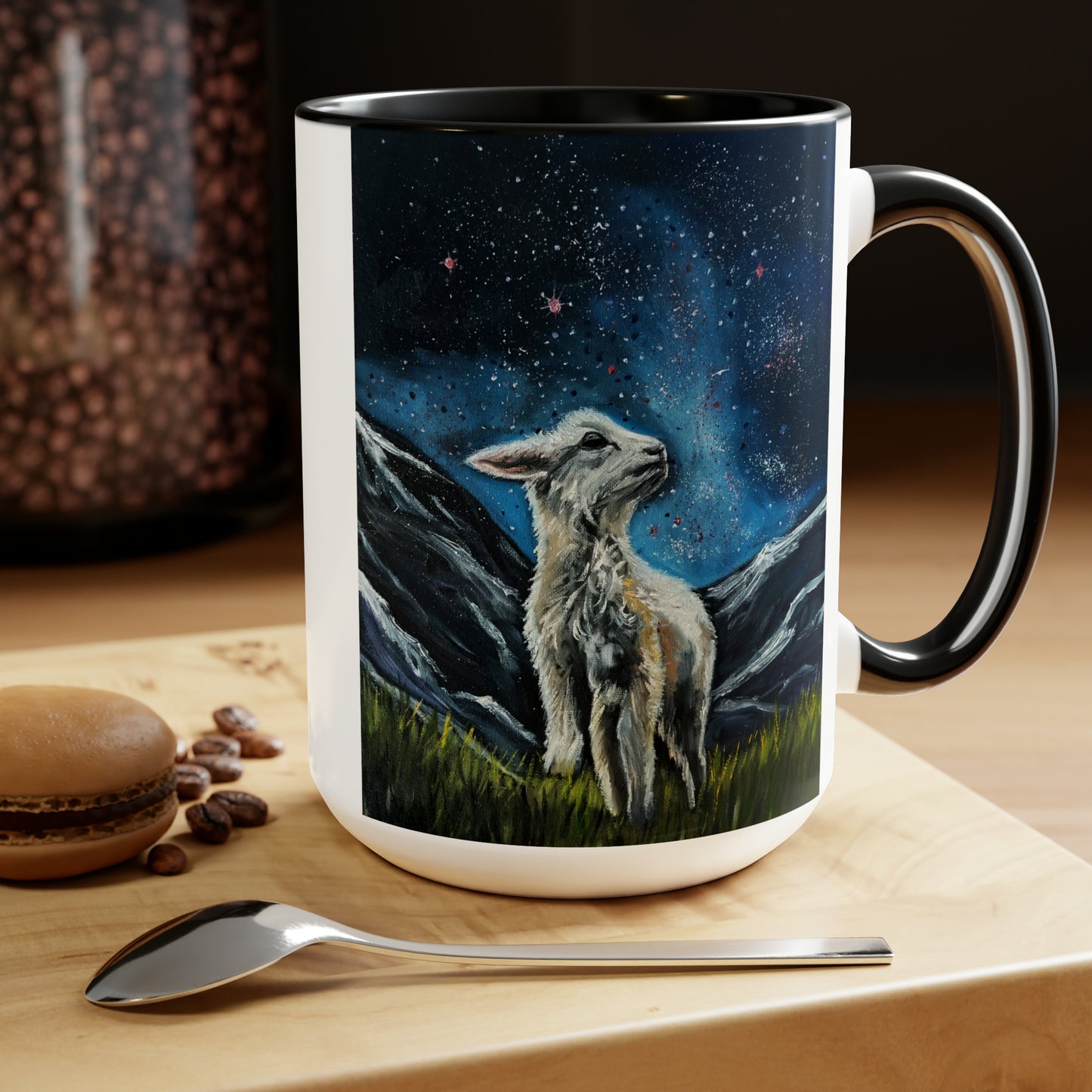 So Will I Two-Tone Coffee Mugs, 15oz