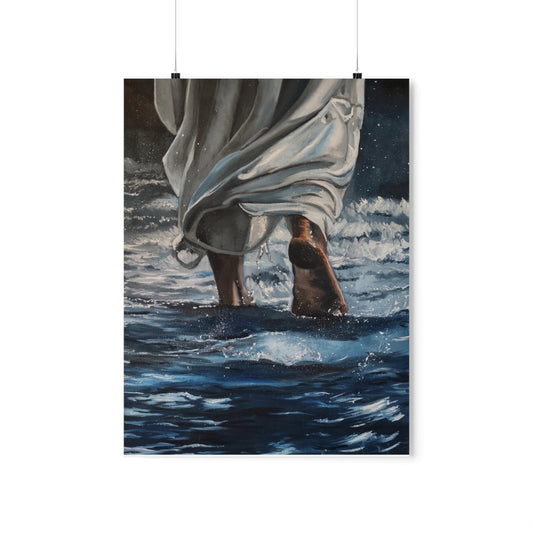 Walking On Premium Matte Vertical Posters