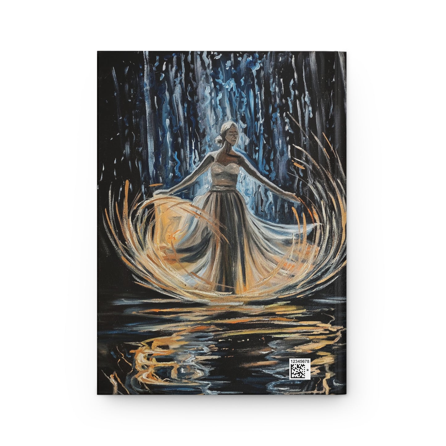 Baptized in Fire and Water Hardcover Journal Matte