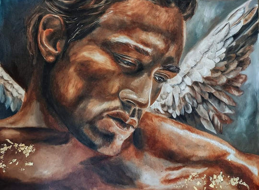 Weeping for Humanity Original by Angel Ashleigh