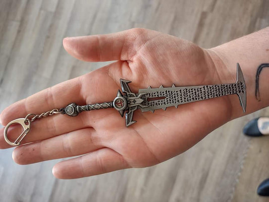 Silver Sword keychain