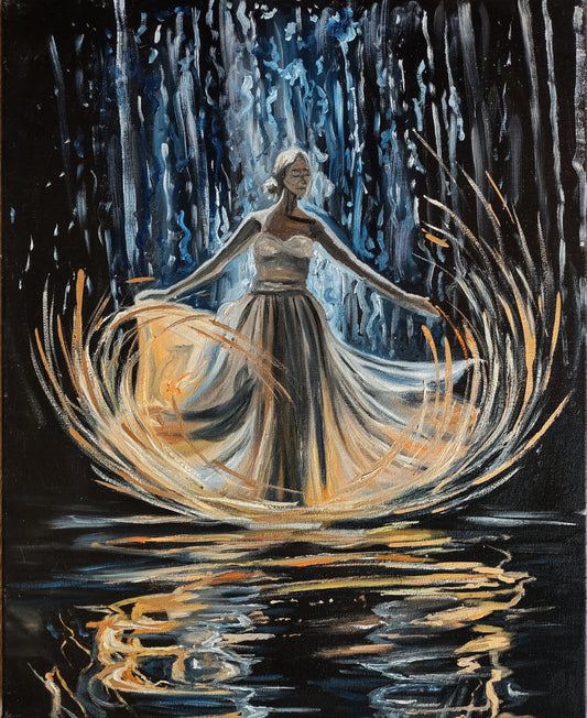 Baptized in Fire and Water Giclee Print