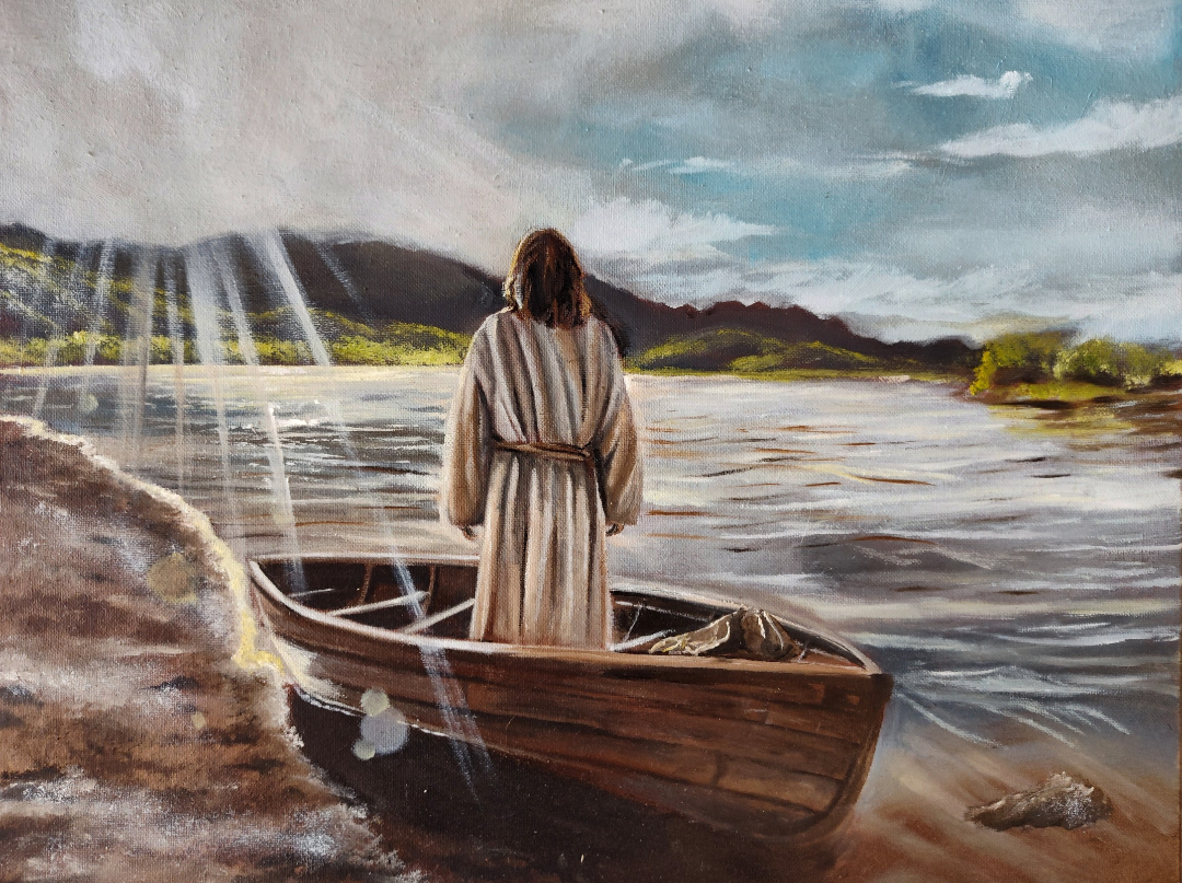 He Calms the Seas Giclee Print