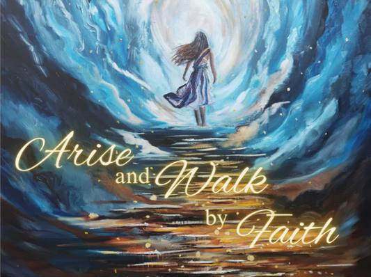 Arise and Walk by Faith Greeting Card