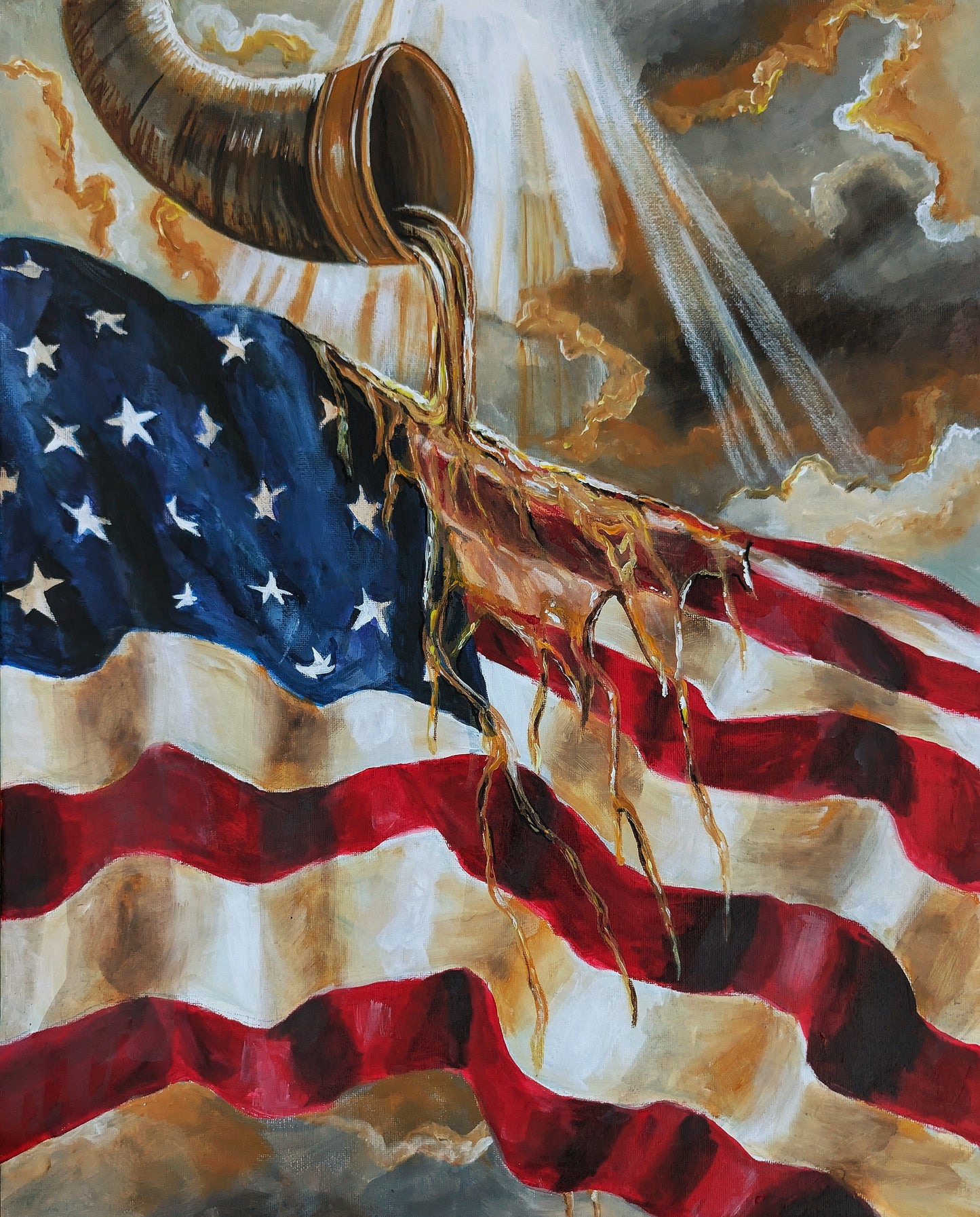 Oil over America Original