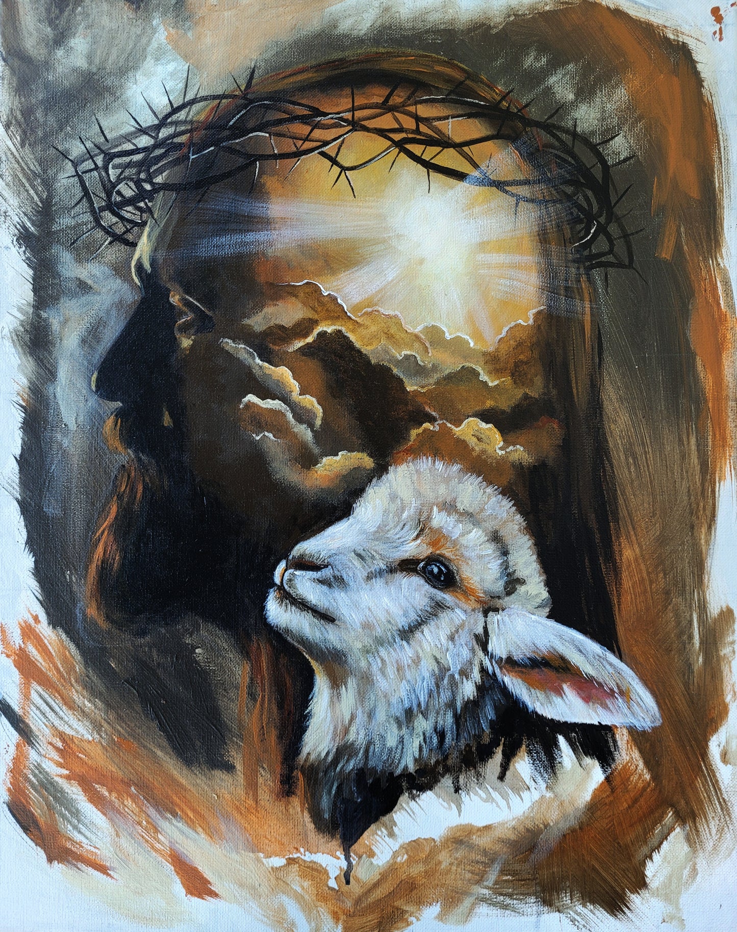 Jesus is the Paradigm II: The Lamb Slain Giclee Print